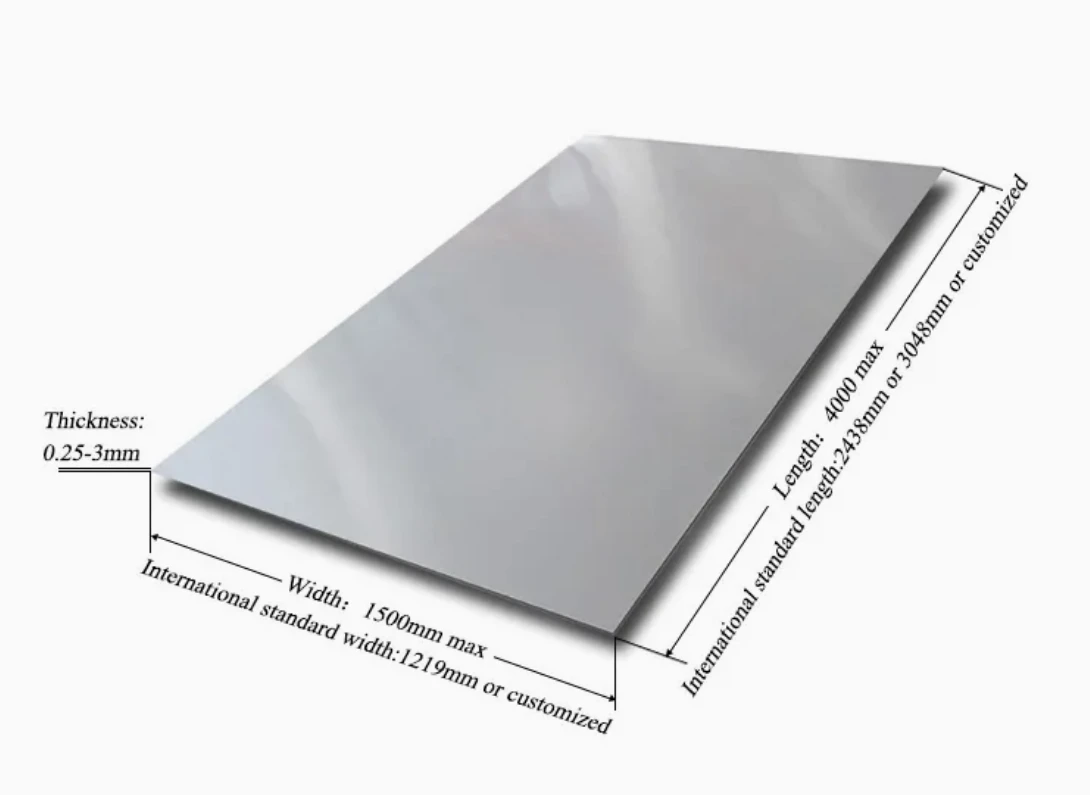 customized steel sizes