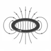 excellent magnetic flux density icon