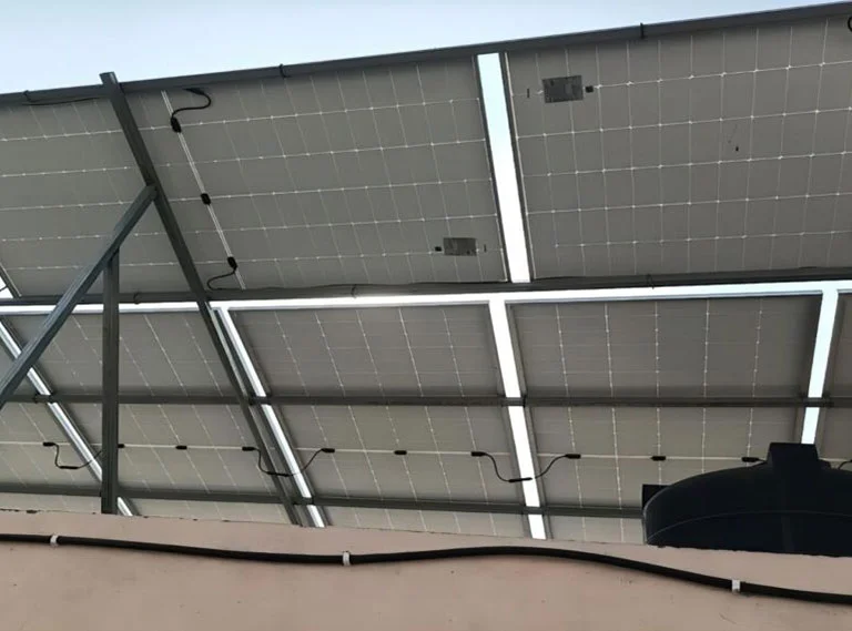galvalume steel application solar panel backing