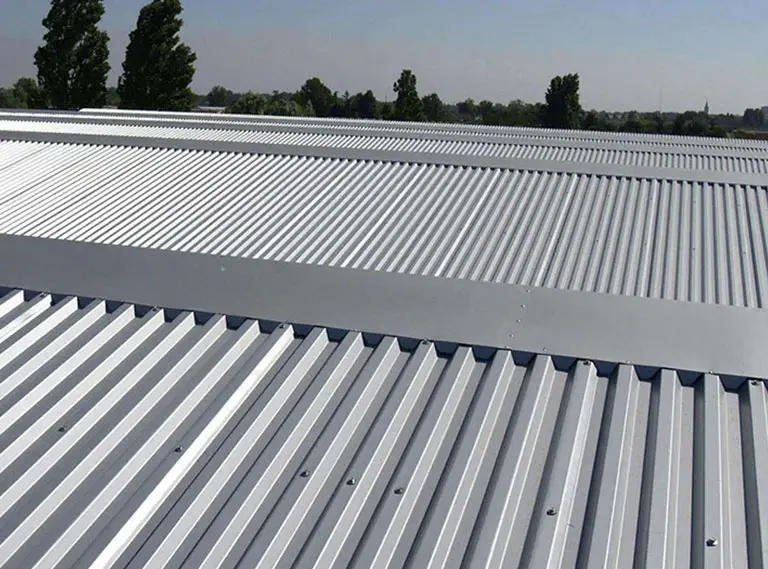 galvanized steel application - building roof