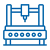 laser cutting icon