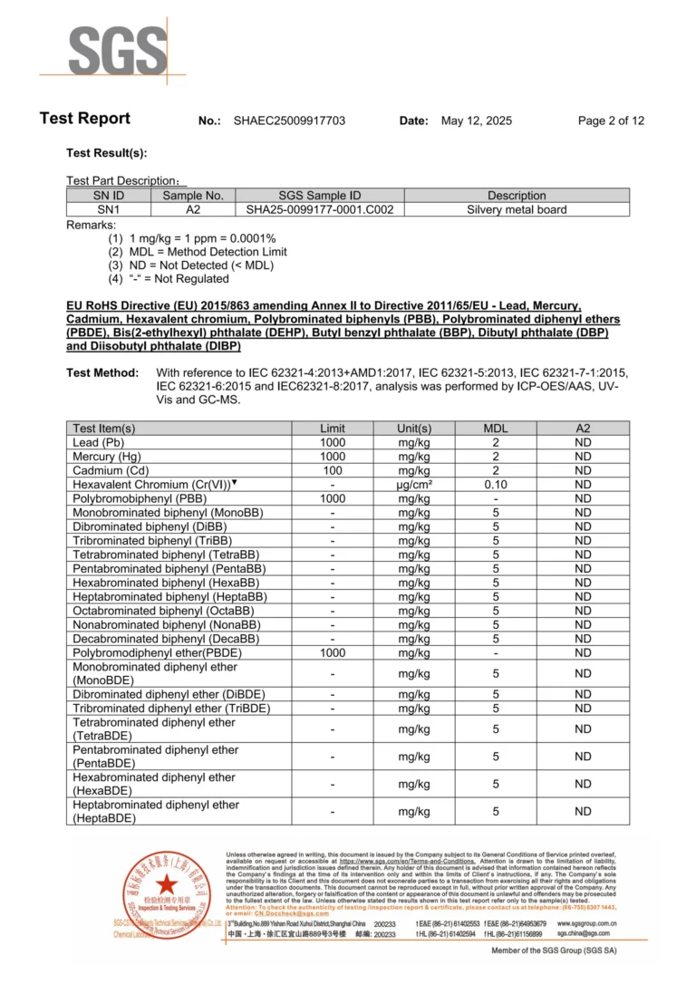 rohs sgs test report hot rolled pickled steel sheet (2)