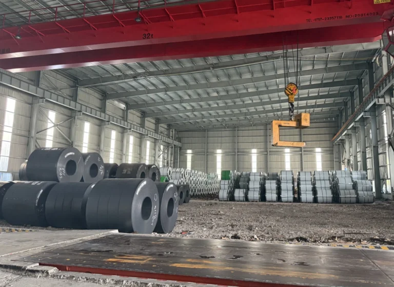 steel raw material factory