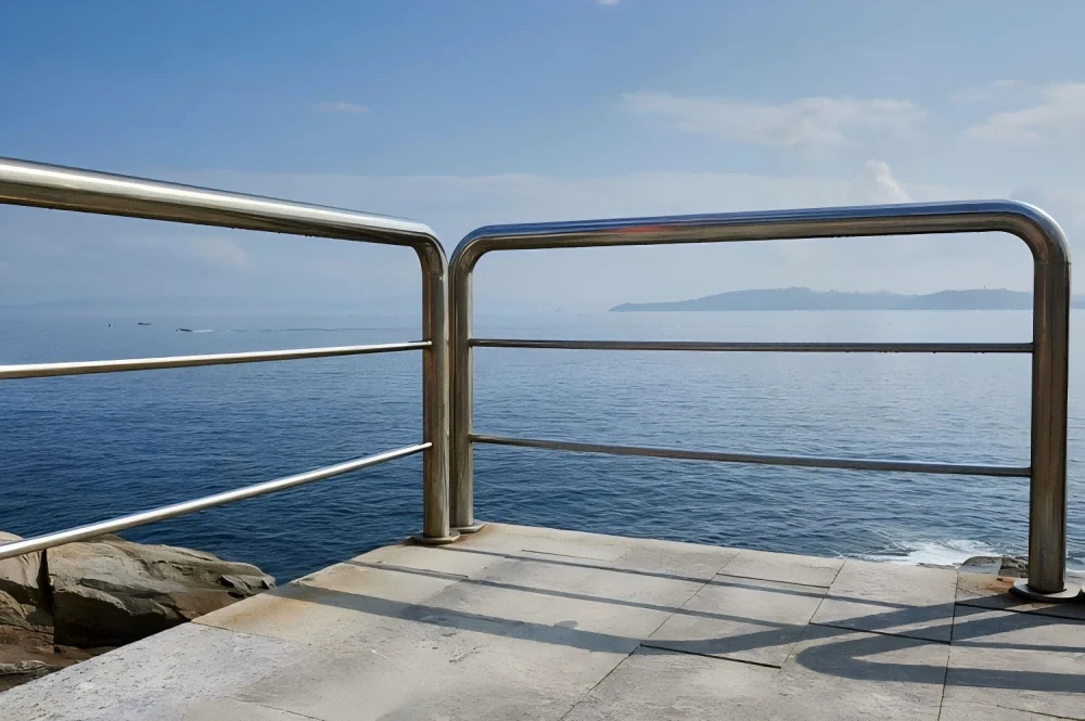 stainless steel railings for seaside environments