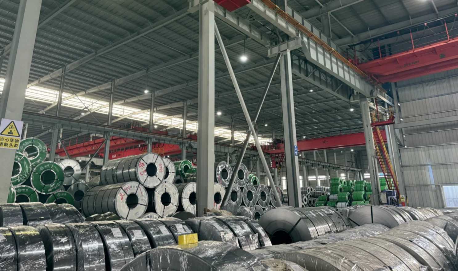 China steel factory