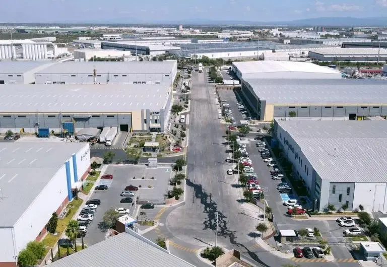 industrial zone building roofs
