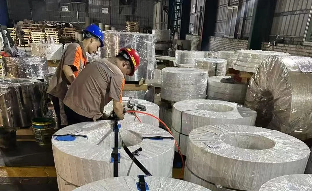 steel coil packaging and transport
