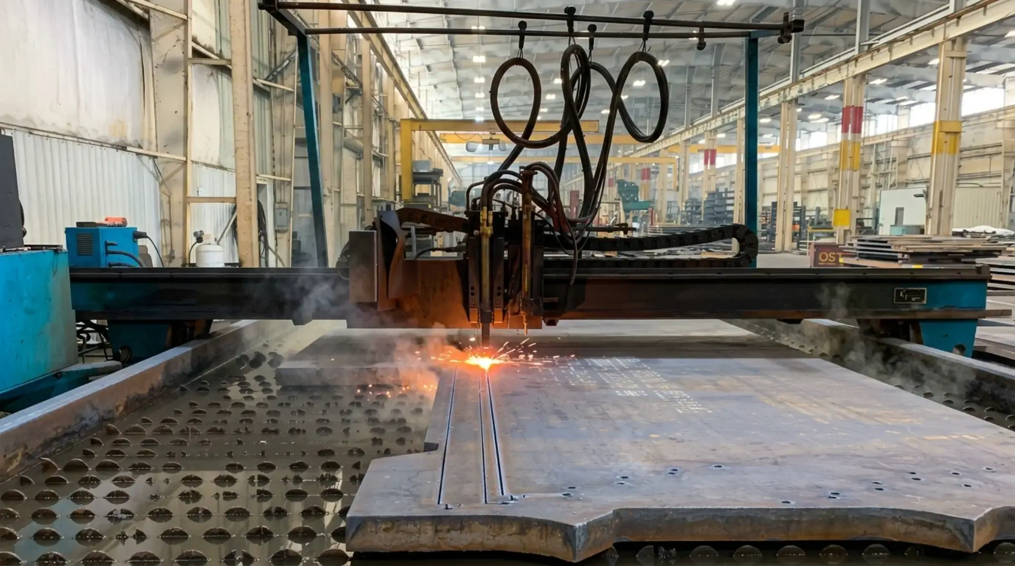 thick plate cutting