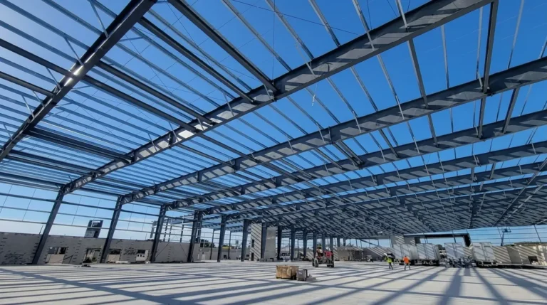 steel for warehouse construction